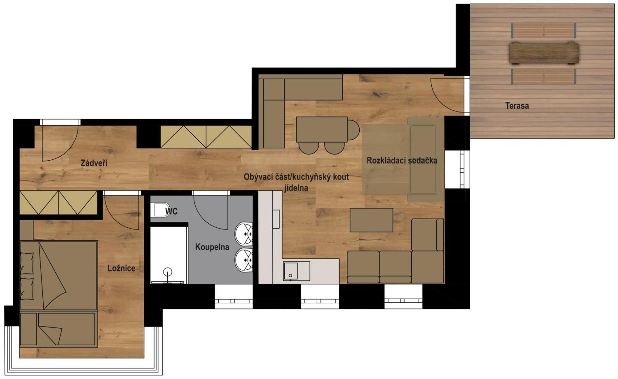 Apartmany Barth Holiday - Rezidence Maj بيتس بود سنيزكو الغرفة الصورة